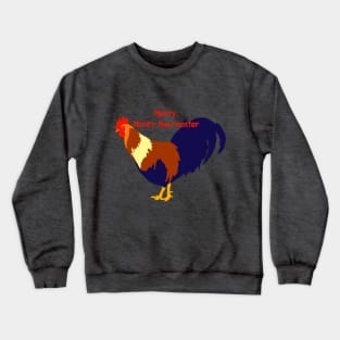 Monty the Rooster Crewneck Sweatshirt